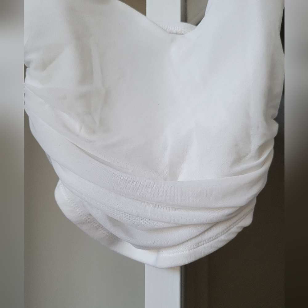 White sleeveless tank top white - Picture 4 of 4